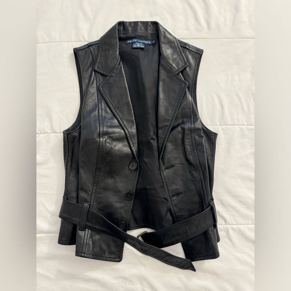 Ralph Lauren - Leather Vest